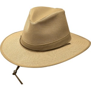 Henschel Men's Polycotton Packable Mesh Breezer Safari Hat - 1 of 2