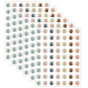 Teacher Created Resources® Everyone is Welcome Helping Hands Mini Stickers, 378 Per Pack, 6 Packs - 1 of 3