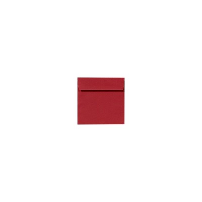 LUX 8" x 8" Square Envelopes Ruby Red 50/PK LUX-8565-18-50