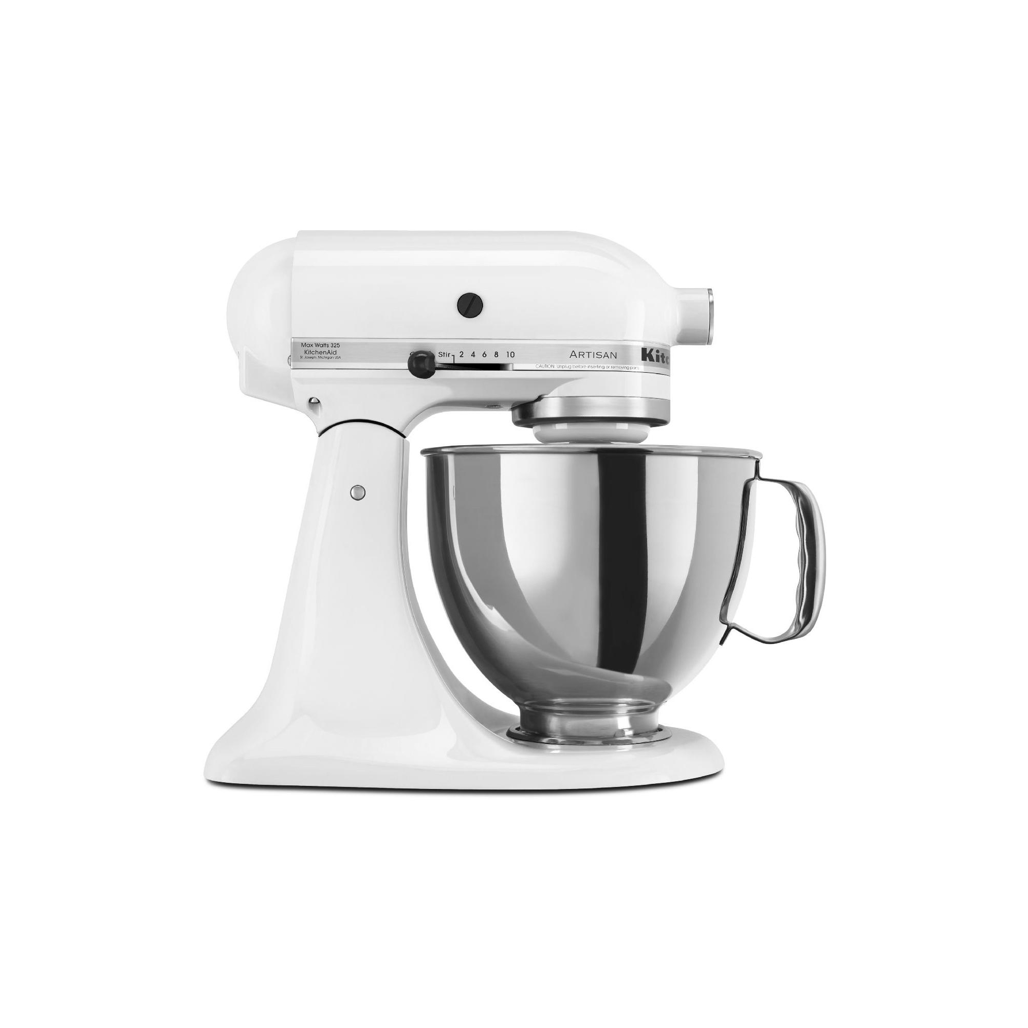 Refurbished:KitchenAid Artisan® Series 5 Quart Tilt-Head Stand Mixer, RRK150-Manufacturer Refurbished