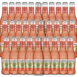 Fever Tree Blood Orange Ginger Beer - Premium Quality Mixer - Refreshing Beverage for Cocktails & Mocktails 200ml Bottles - 1 of 4