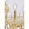 Elegant Lighting Maria Theresa 49 - Light Chandelier in  Gold - 3 of 3
