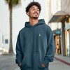 Dalix Astronaut Embroidery Relaxed Hoodie Soft Fleece Sweatshirt Fit Lounge Mens - 4 of 4