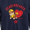 Boys' - Paw Patrol - Valentine's Heartbreaker Graphic Long Sleeve Fleece Sweatshirt - 2 of 4
