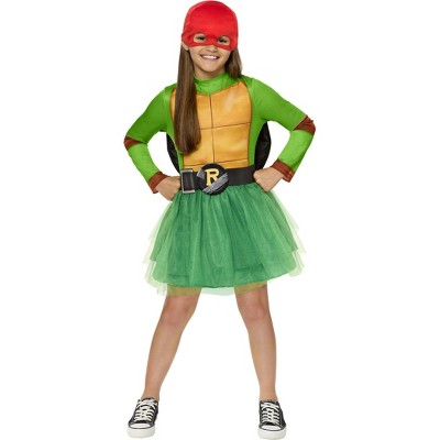 Teenage Mutant Ninja Turtles Tales Kids' 4-in-1 Costume Dress Green