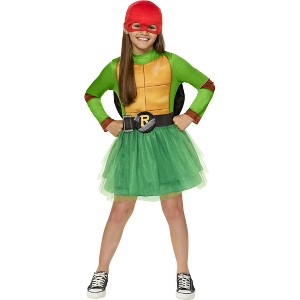 Teenage Mutant Ninja Turtles Tales Kids' 4-in-1 Costume Dress Green - 1 of 1