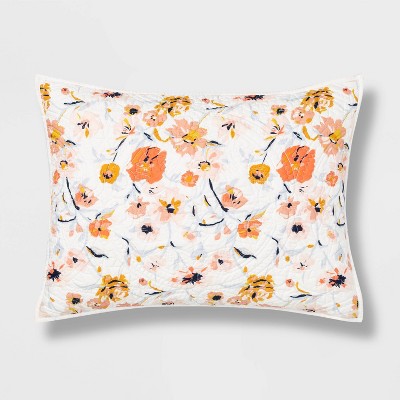 Standard Medallion Stitch Sham Multi Floral - Opalhouse™