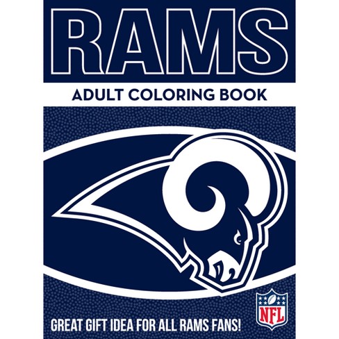 Download Nfl Los Angeles Rams In The Sports Zone Adult Coloring Book Target