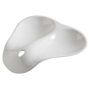 Hutzler Twin Double Melamine Spoon Rest - Sleek Design Holds 2 Large Spoons - 1 of 4