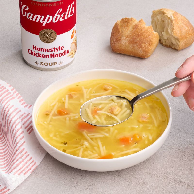 Campbell&#39;s Condensed Homestyle Chicken Noodle Soup - 10.5oz, 2 of 14