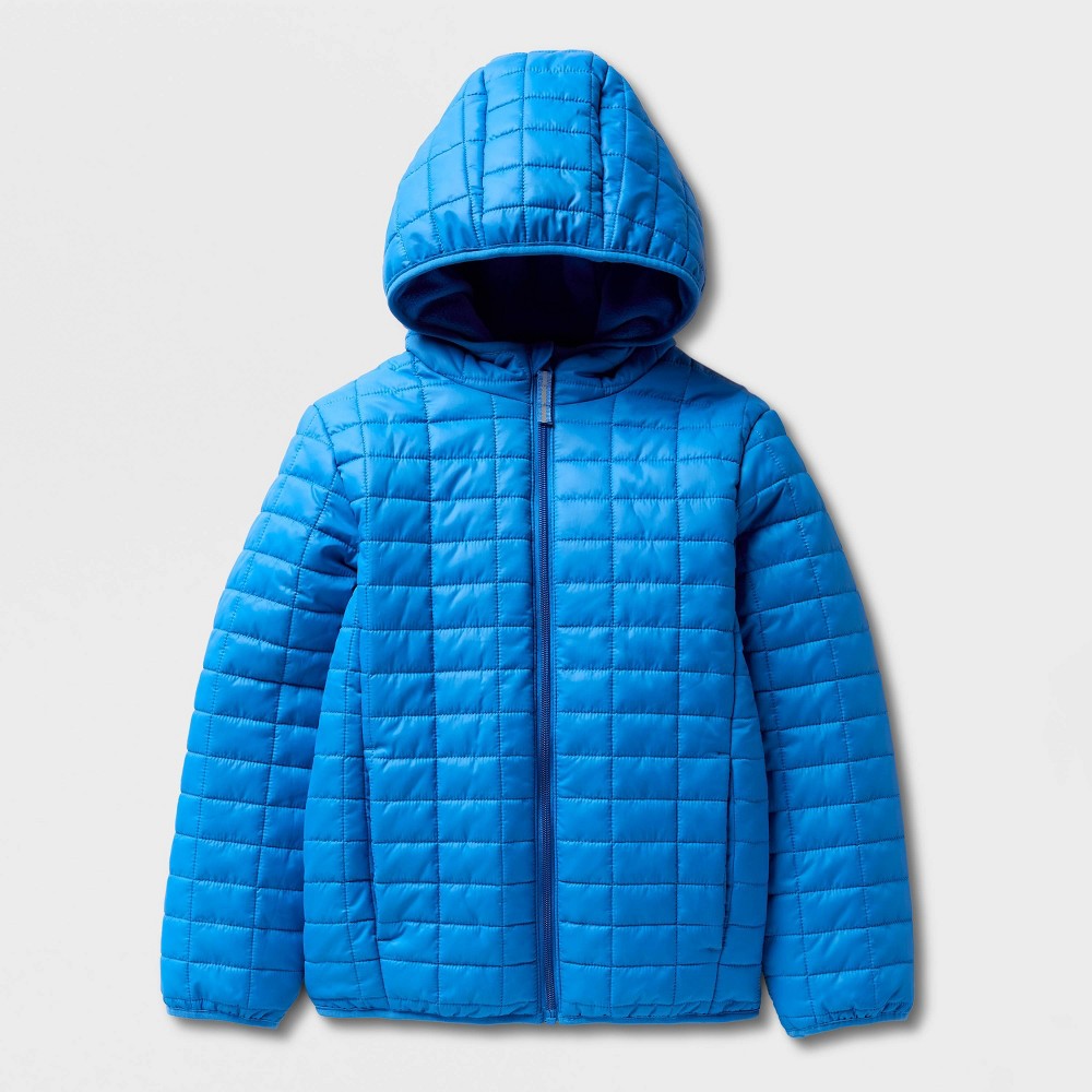 Kids' Puffer Jacket - Cat & Jack™ Blue XS