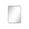 Bathroom Mirror,Rounded Rectangle Vanity Mirror for Over Sink,Wall Mirror,HD Tempered Glass & Anti-Rust Aluminum Frame - 2 of 4
