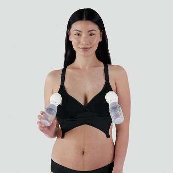 Simple Wishes Supermom Pumping and Nursing Bra in One - Adjustable
