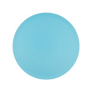 Jollity & Co. - Shade Dessert Plates in Cerulean - Pack of 8 Paper Plates - 1 of 3