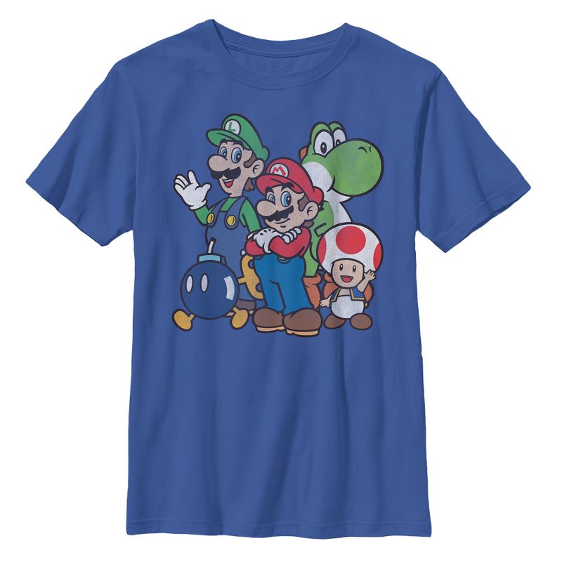 Boy's Nintendo Mario Super Bros T-Shirt, 1 of 6