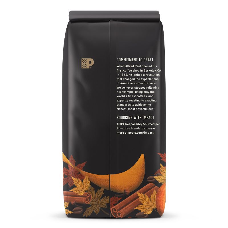 Peet&#39;s Coffee Pumpkin Spice Light Roast Ground Coffee - 10oz, 3 of 8