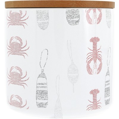 Pavilion Gift Company - Coastal - 14 oz - 100% Soy Wax Reveal Candle Scent: Lemon Verbena - Flame Candles