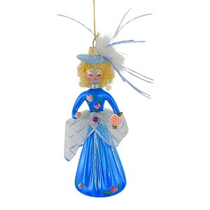 Italian Ornaments 7.5 Inch Bonica Belle Rose Fashionista  Diva Lady Tree Ornaments - 1 of 4