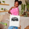Simply Sage Market Mama Topped With Flowers Canvas Tote - One Size - Natural - 4 of 4