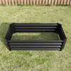 Lycvki 4×2×1ft Metal Raised Planter Garden Bed - 3 of 4