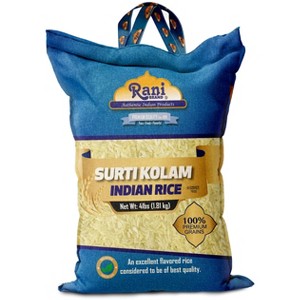 Surti Kolam Indian Rice 64oz (4lbs) 1.81kg - Rani Brand Authentic Indian Products - 1 of 4