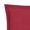 C&F Home 26" x 26" Brick Matelasse Cotton Euro Sham - Machine Washable - 3 of 3