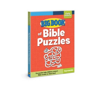 Big Book of Bible Puzzles for Early Childhood - (Big Books) by  David C Cook (Paperback) - 1 of 1