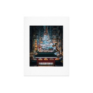 Deny Designs Tristan Zhou Hong Kong Market Street Art Print - 1 of 4
