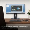 ViewSonic VG2455-2K 24 Inch IPS 1440p Monitor with USB C 3.1, HDMI, DisplayPort and 40 Degree Tilt Ergonomics for Home and Office - 2 of 4