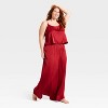 Women's Luxury Collection Satin Tank Top and Pants Pajama Set - Auden™ - 3 of 3
