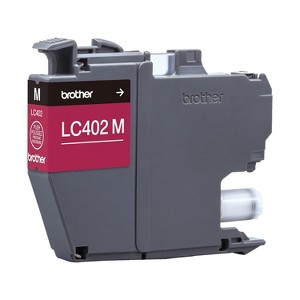 Brother LC402 Magenta Standard Yield Ink Cartridge Prints Up to 550 Pages (LC402MS) - 1 of 4