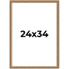 PosterPalooza | 24x34 Museum-Quality Picture Frame, UV Resistant Acrylic, Foam Board Backing, Available in 4 Finishes - 2 of 4