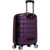 Paaaawaters Hardside Expandable Spinner Wheel Luggage, Purple, Carry-On 20 inches - 4 of 4