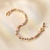 Eternity Bracelet Blue Cubic Zirconia, Sapphire Bracelet, 18K Gold Plated Hypoallergenic Bracelets -7.48inch/190mm - 4 of 4