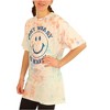 Junk Food Womens Don't Worry Be Happy Graphic T-Shirt - 3 of 4
