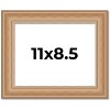 PosterPalooza | Photo Size Weathered Yellow Picture Frame - UV Acrylic, Foam Board Backing, Hanging Hardware - 2 of 4