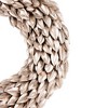 Northlight Champagne Gold Budding Leaves Glitter Christmas Wreath, 11.5-Inch, Unlit - 3 of 3