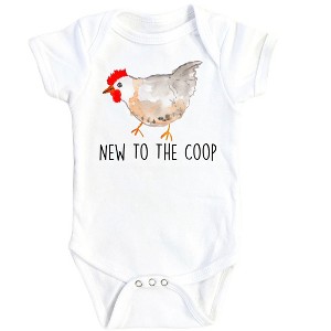 Chicken Coop - Baby Boy Girl Clothes Infant Onesie® Funny Cute Newborn GS1 - 1 of 4