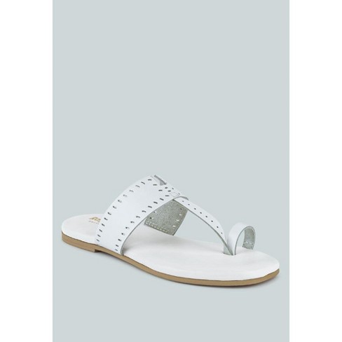 Mila Toe Ring Thong Slip Ons - image 1 of 4