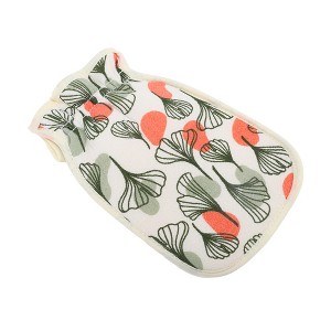 Unique Bargains Double Side Drawstring Shower Gloves 9.06"×5.83" 1 Pc - 1 of 3