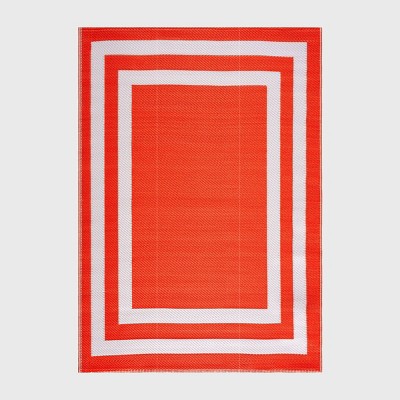 Play Rug Paris Recycled Plastic Woven Indoor Outdoor Folded Floor Mat