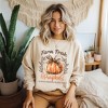 Simply Sage Market Women's Graphic Sweatshirt Coquette Farm Fresh Pumpkin - 2 of 4
