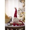 Hachikiko 2-Pack Christmas Gnome Decorations- 20.1" Tall Festive Tabletop Gnomes - 2 of 4