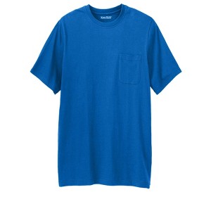 KingSize Shrink-Less Lightweight Longer-Length Crewneck Pocket T-Shirt - 1 of 4