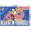 Trends International Looney Tunes x Team USA - Believe In Yourself Unframed Wall Poster Prints - 3 of 4