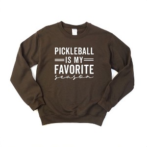 Simply Sage Market Women's Graphic Sweatshirt Pickleball Is My Favorite Season - 1 of 3