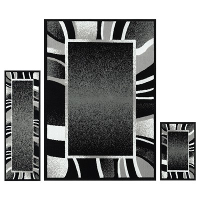 Home Dynamix Ariana Konya Contemporary Abstract Border Area Rug