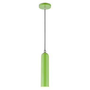 Livex Lighting Ardmore 1 - Light Pendant in  Shiny Apple Green - 1 of 1