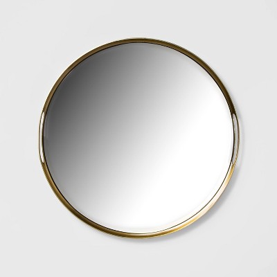 gold circle tray