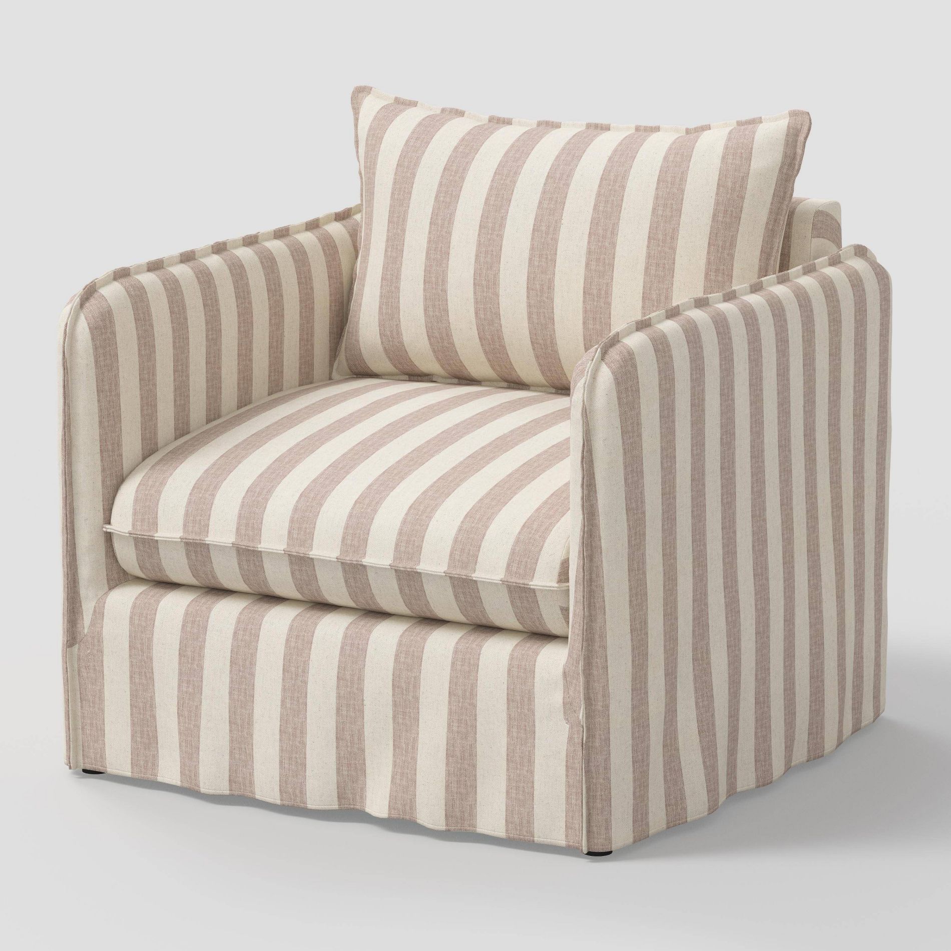 Berea Chair Malcolm Stripe Mauve - Threshold™